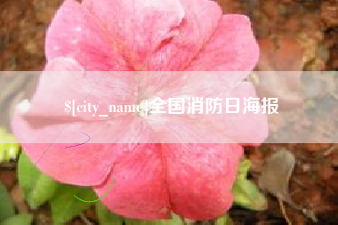 昆山全国消防日海报