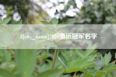 昆山2024奥运冠军名字