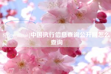 昆山中国执行信息查询公开网怎么查询