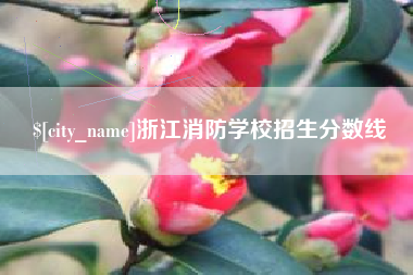 昆山浙江消防学校招生分数线