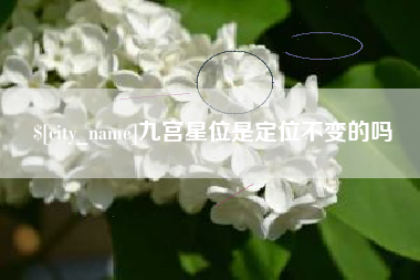 昆山九宫星位是定位不变的吗