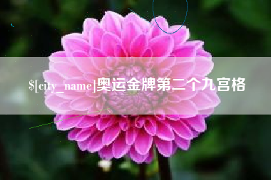 昆山奥运金牌第二个九宫格